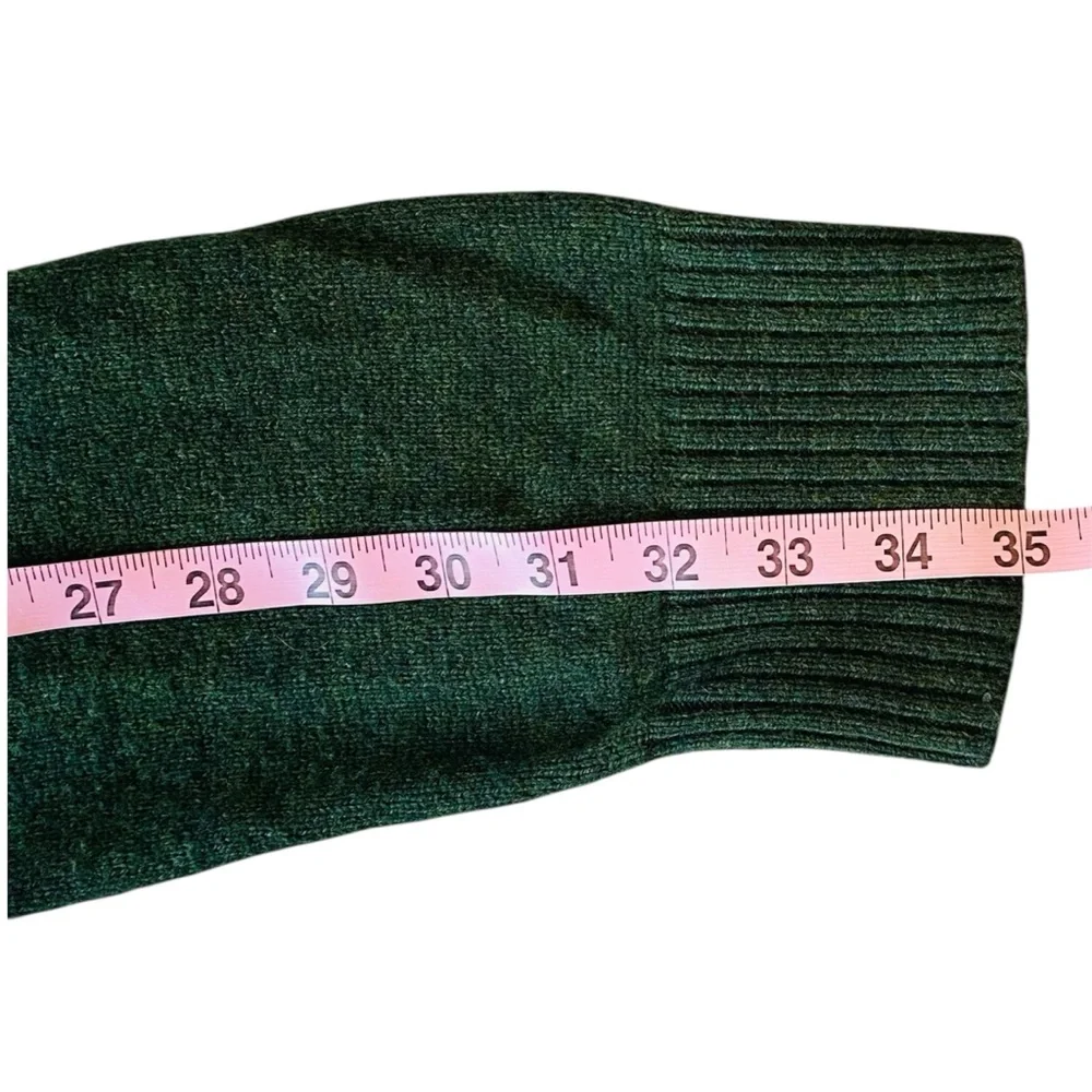 J.Crew Mercantile Men’s XL Lambswool Blend Crewneck Sweater Dark Green